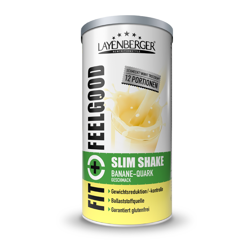 SLIM SHAKE kokteilis Bananų skonio 396g