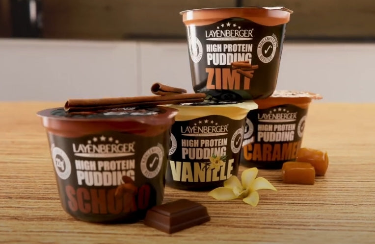 Baltyminis pudingas Šokolado skonio (be laktozės) 200g
