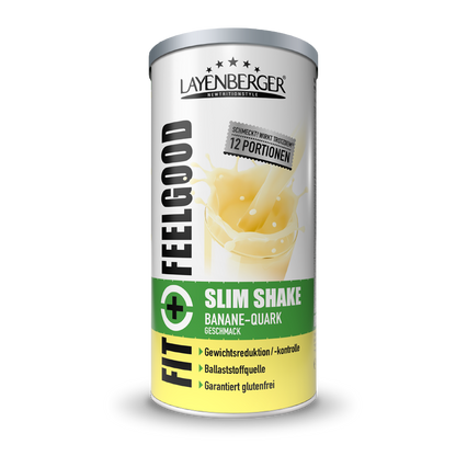 SLIM SHAKE kokteilis Bananų skonio 396g
