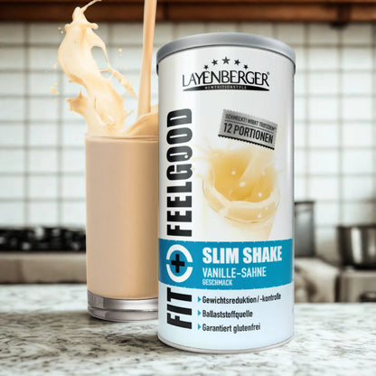 SLIM SHAKE kokteilis Vanilės skonio 396g