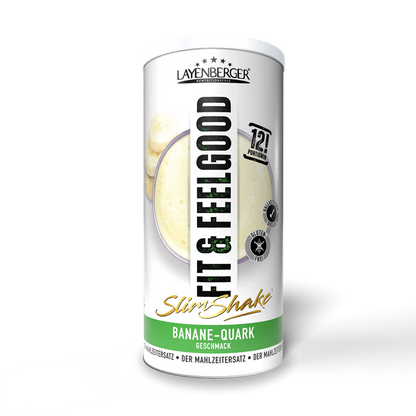 SLIM SHAKE kokteilis Bananų skonio 396g