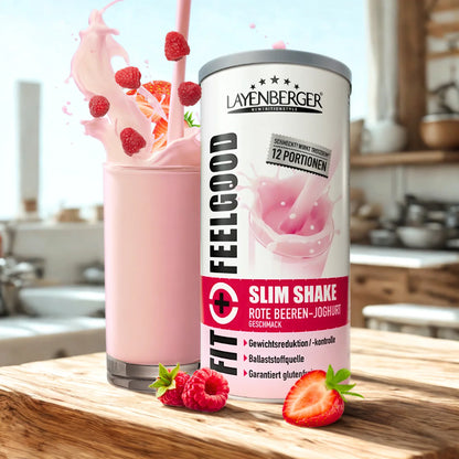 SLIM SHAKE kokteilis Vaisinio jogurto skonio 396g