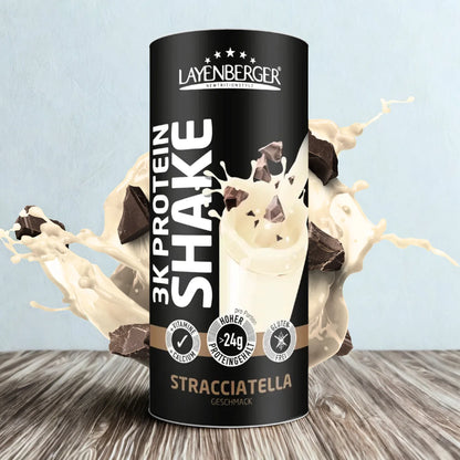 3K BALTYMŲ KOKTEILIS Stracciatella skonio 360g